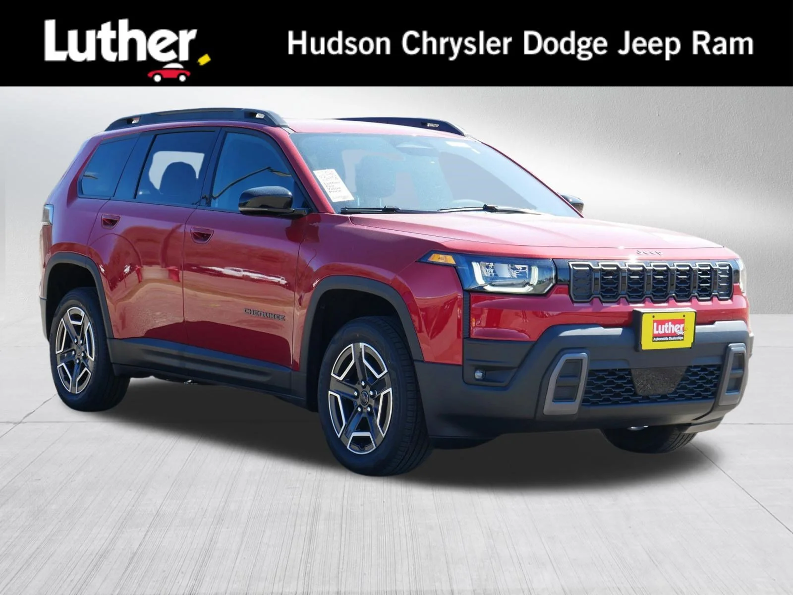 New 2026 Red Hot Pearl-Coat Exterior Paint Jeep Limited image 1