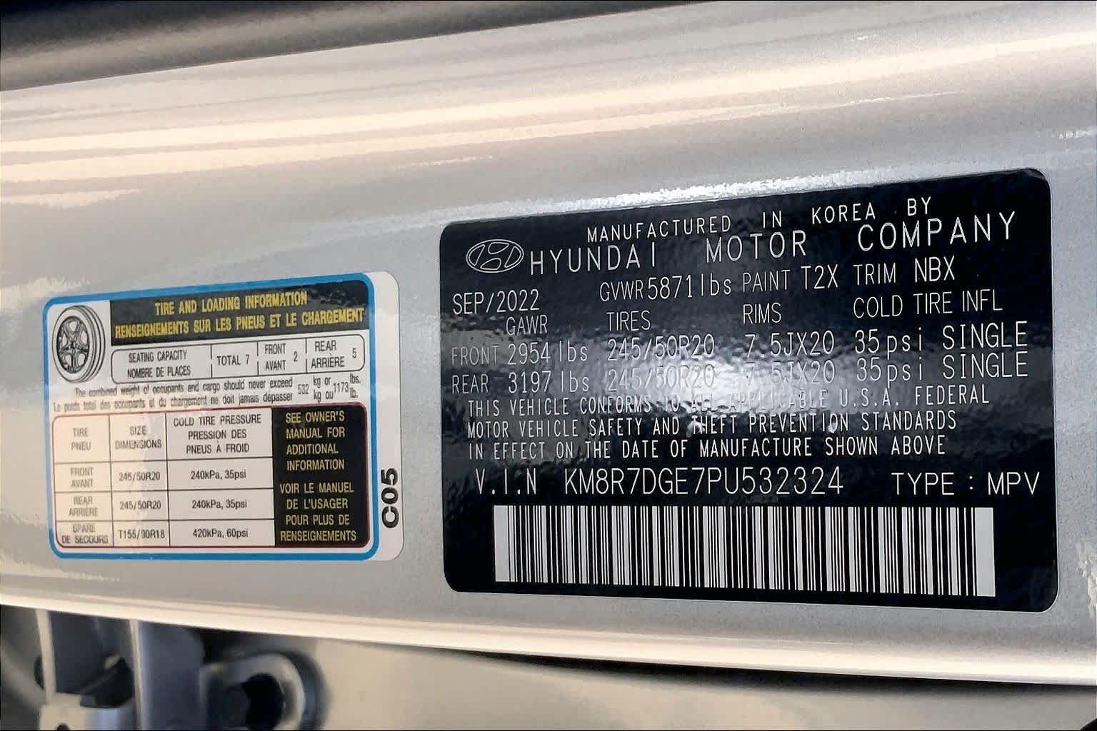 Used 2023 Typhoon Silver Hyundai Calligraphy image 33