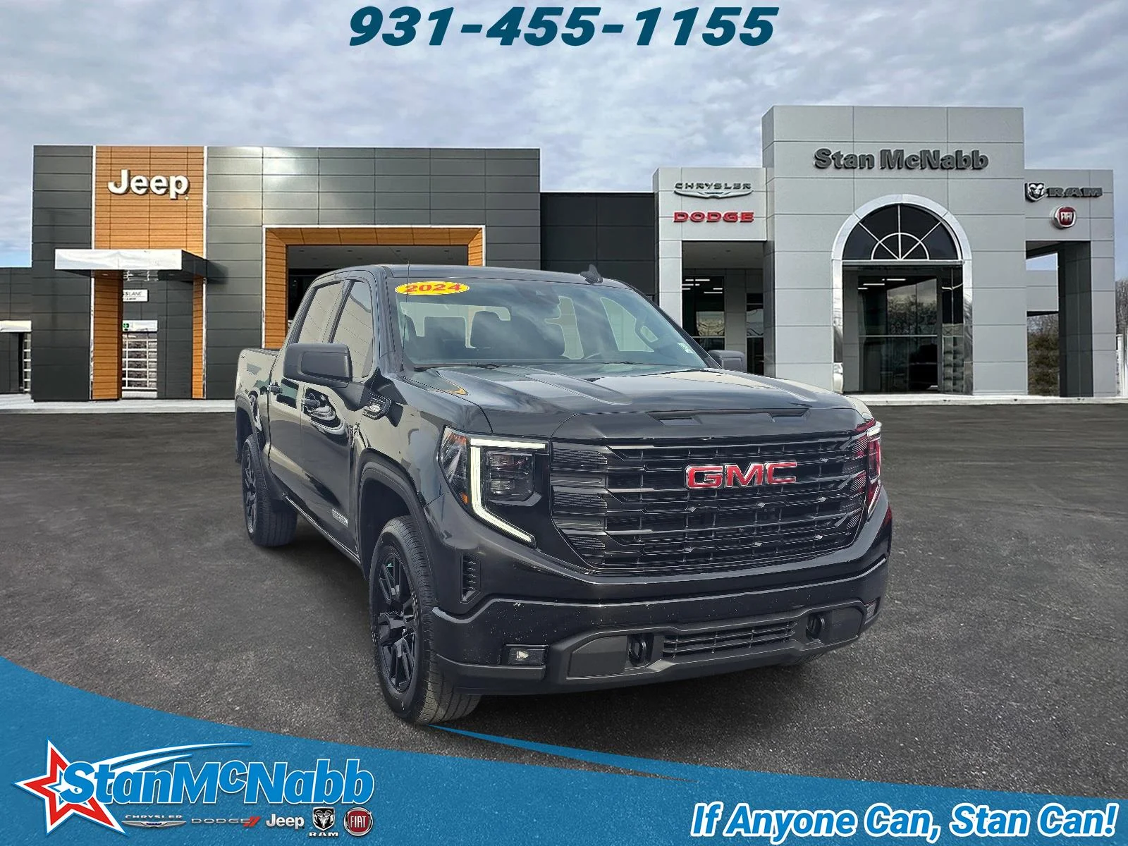 Used 2024 Onyx Black GMC Elevation image 1