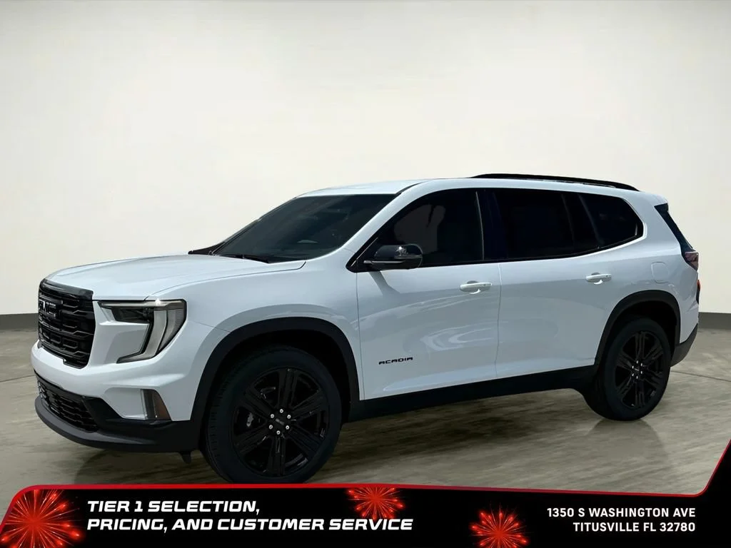 New 2026 Glacier White Tricoat GMC Elevation image 2