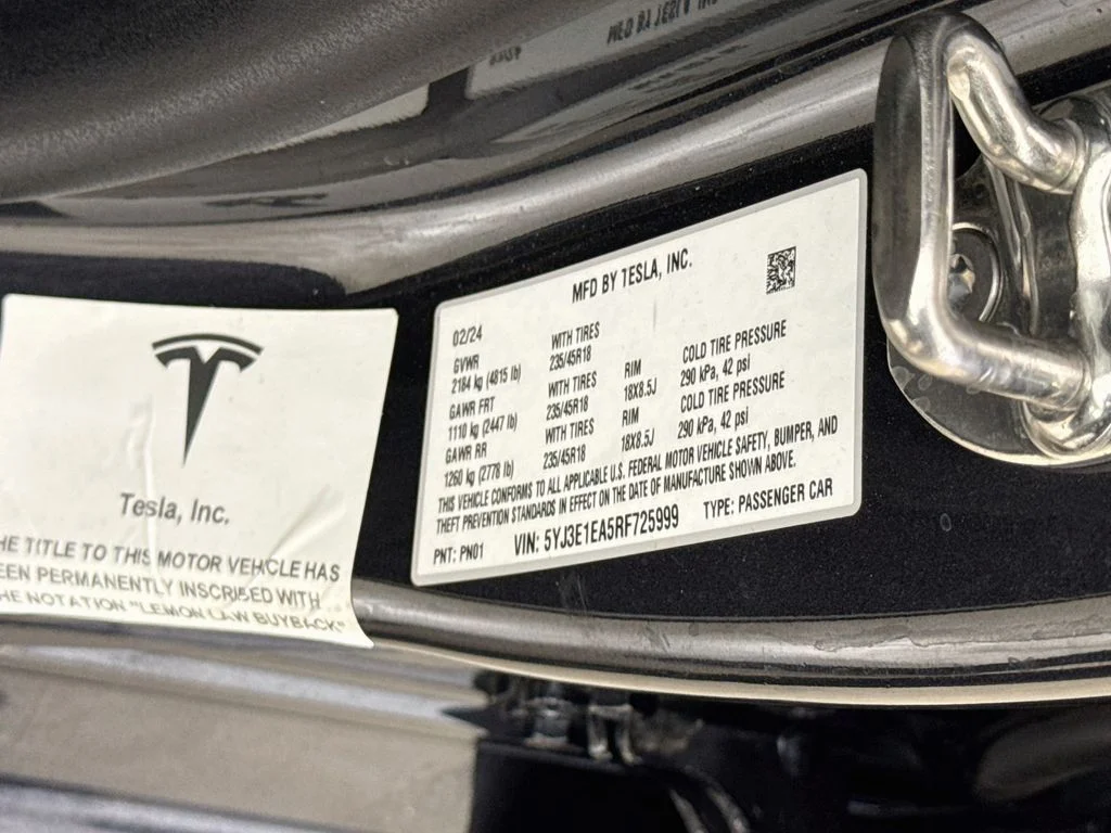 Used 2024 Gray Tesla Base image 32