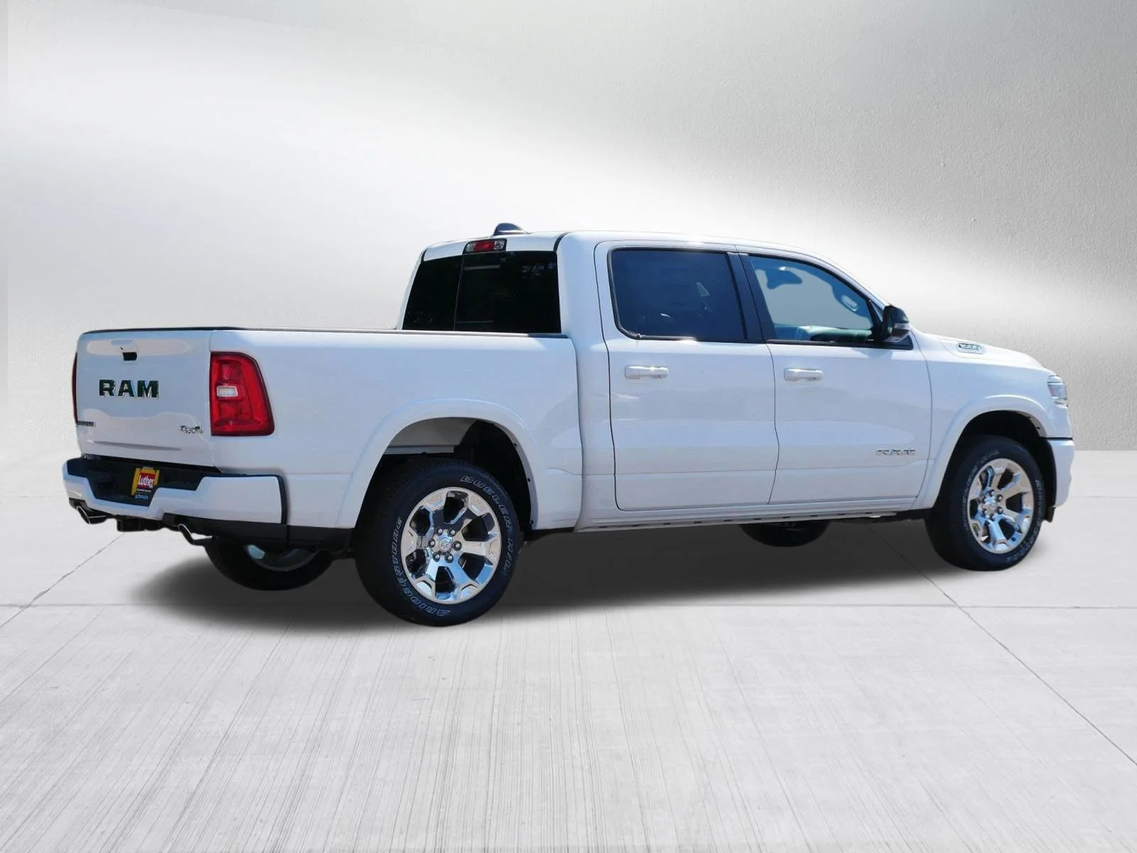 New 2026 Bright White Clear-Coat Exterior Paint RAM Big Horn image 7