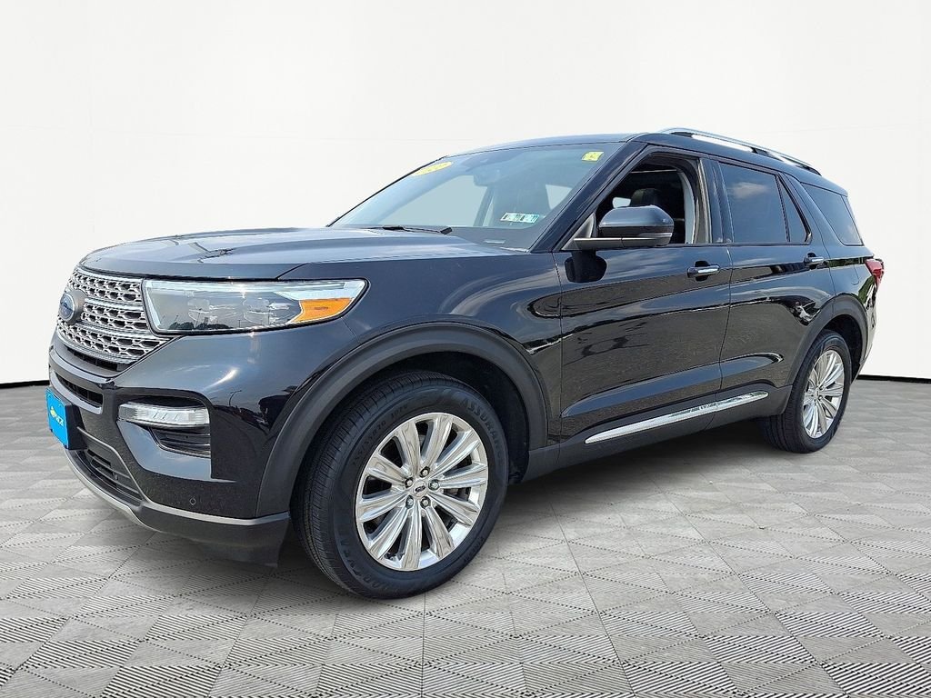Used 2021 Black Ford Limited image 3