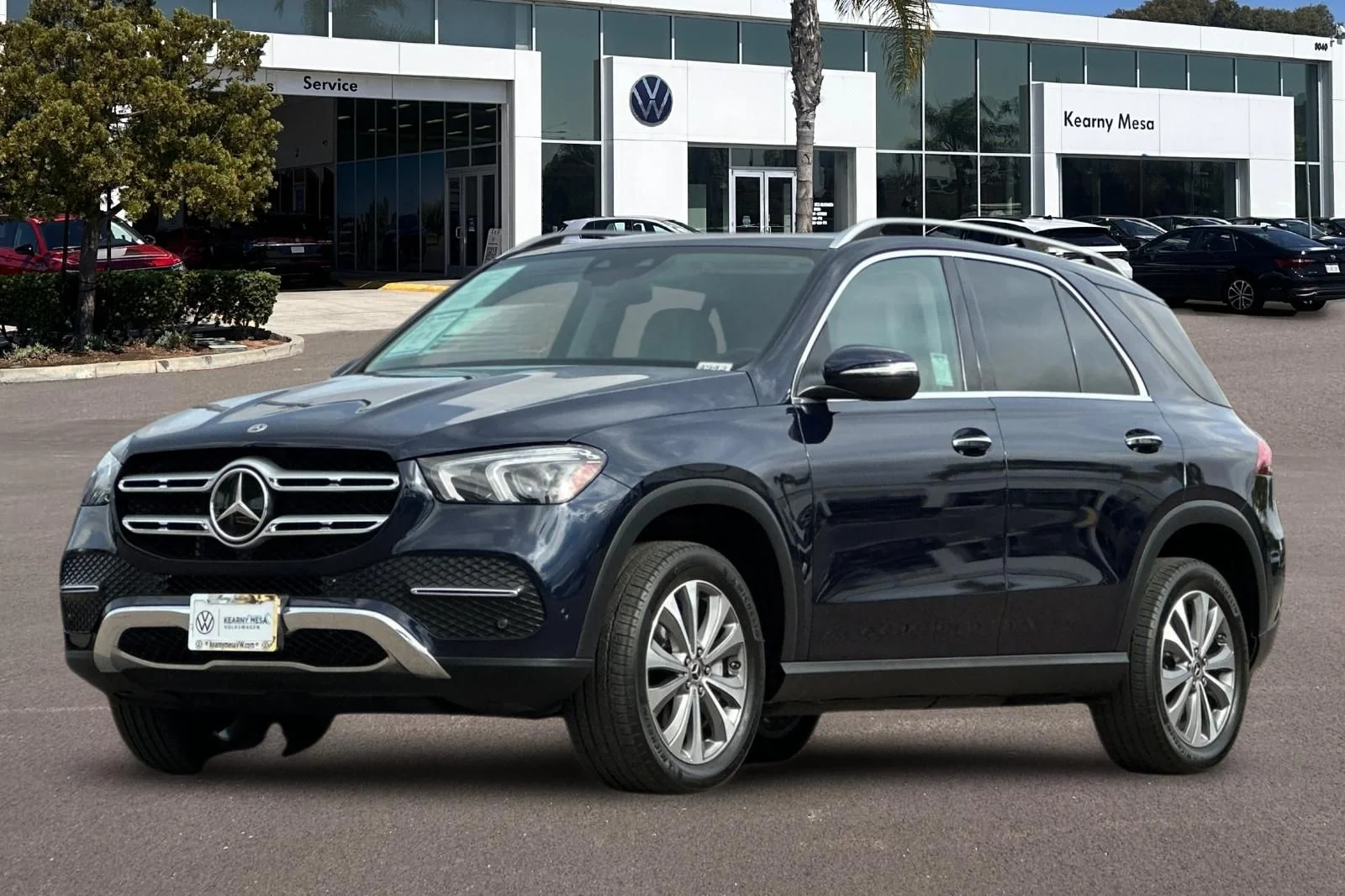 Used 2021 Blue Mercedes-Benz GLE 350 image 8