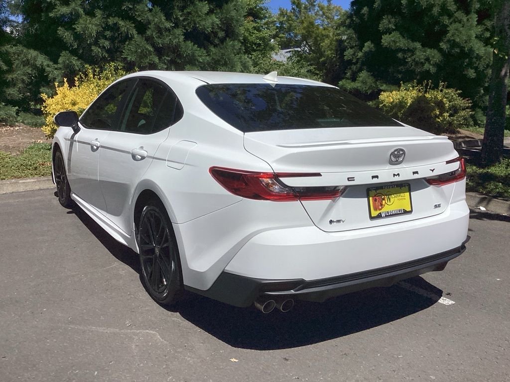 Certified Used 2025 White Toyota SE image 8