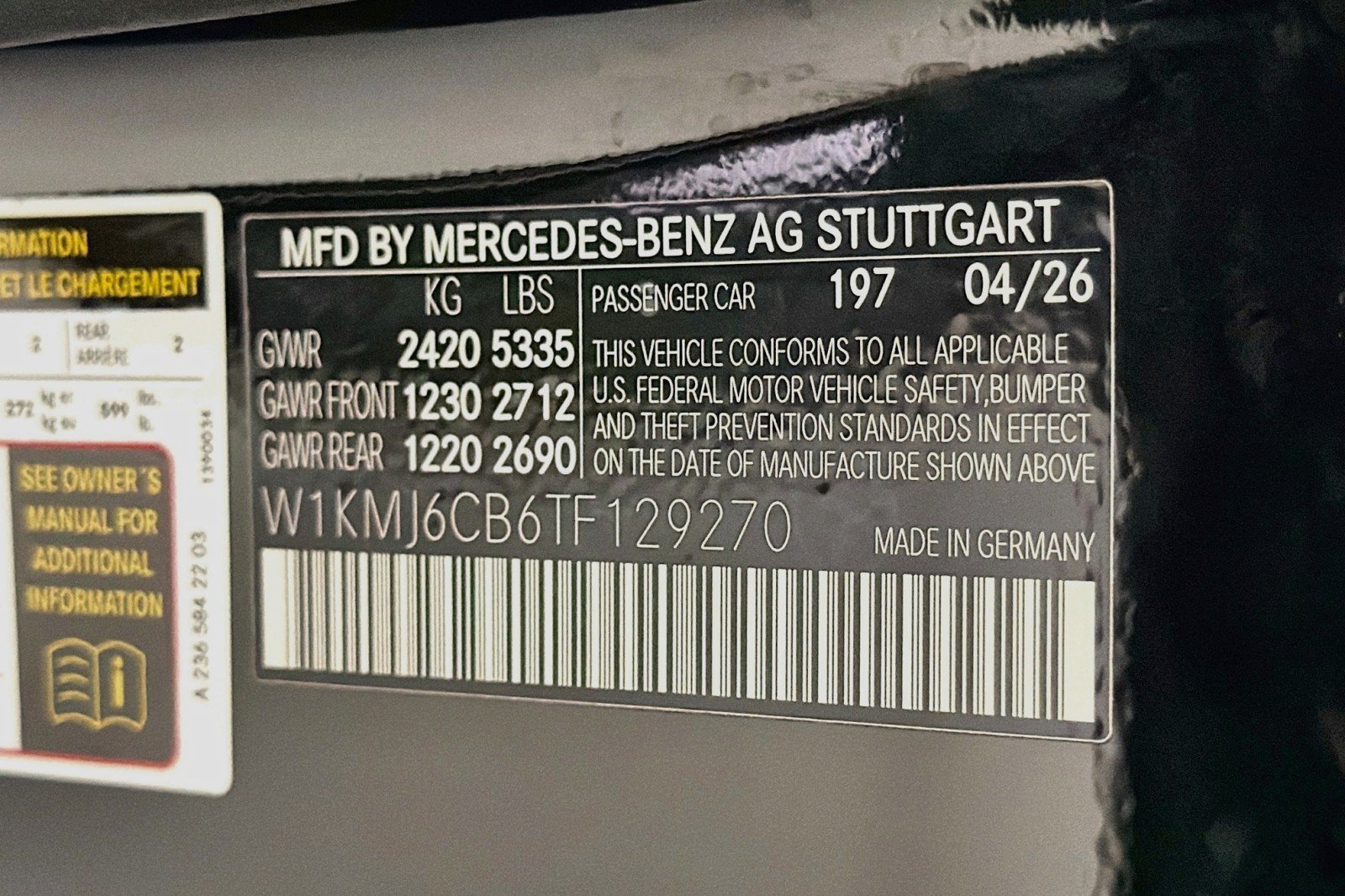 New 2026 Obsidian Black Metallic Mercedes-Benz AMG® CLE 53 4MATIC+ Coupe image 24