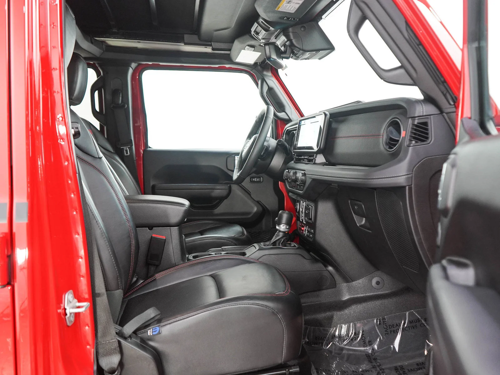 Used 2025 Firecracker Red Clearcoat Jeep Rubicon image 11
