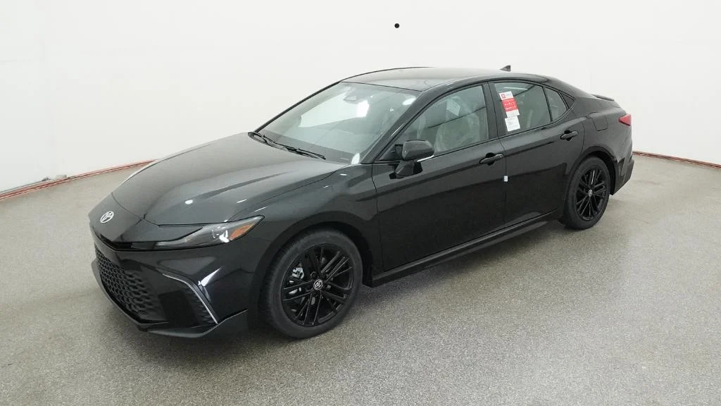 New 2026 Midnight Black Metallic Toyota SE image 2