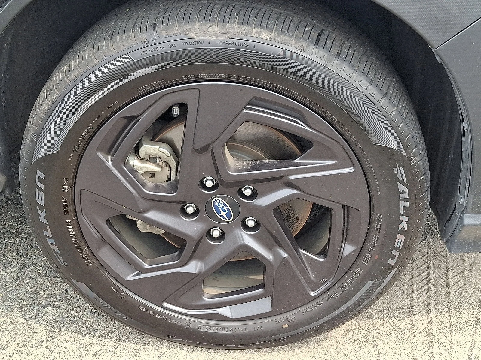 Used 2025 Magnetite Gray Metallic Subaru Sport image 9