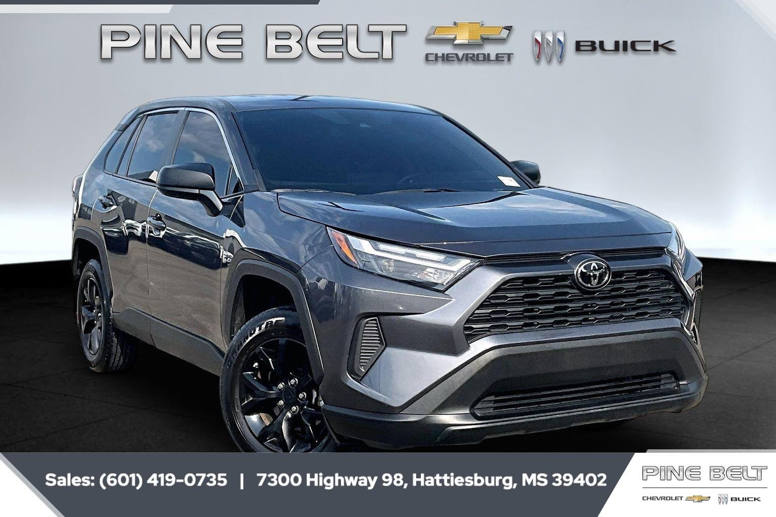 Used 2024 Magnetic Gray Metallic Toyota LE image 1
