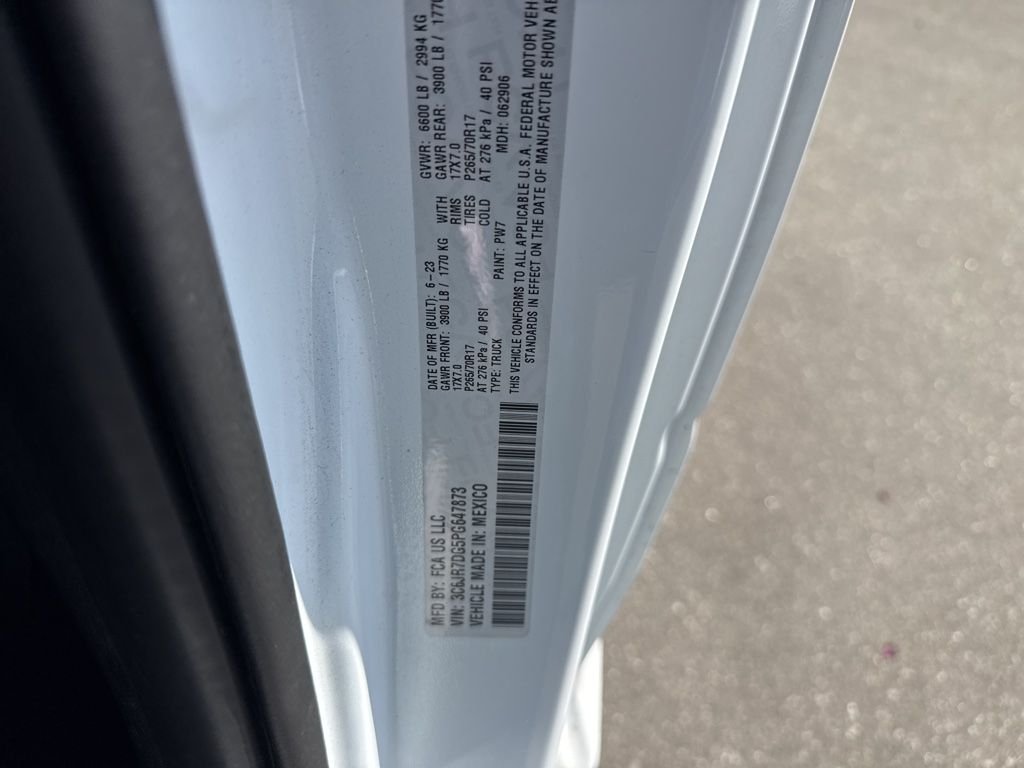 Used 2023 White Ram Tradesman image 16