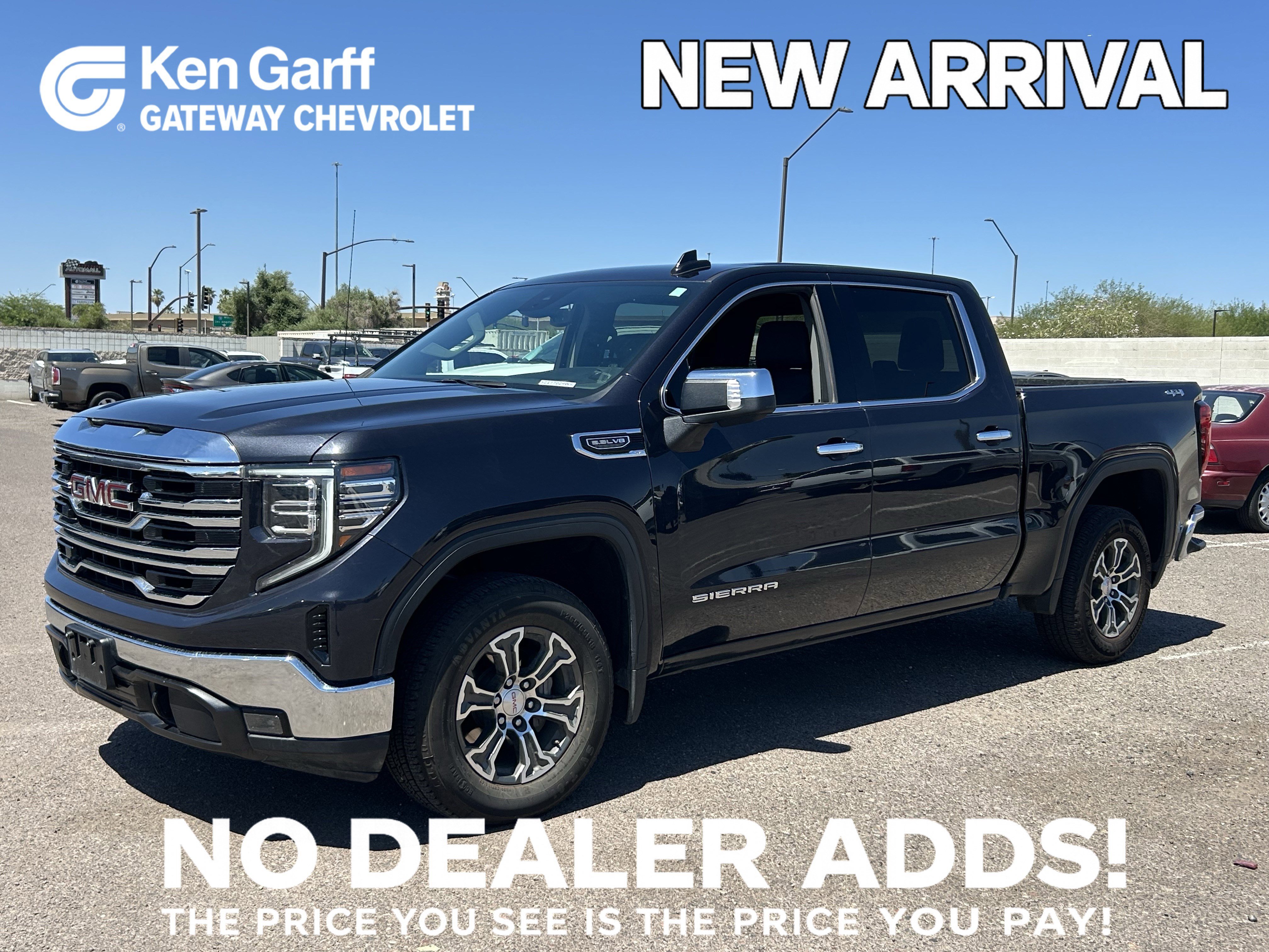 Used 2025 Titanium Rush Metallic GMC SLT image 1