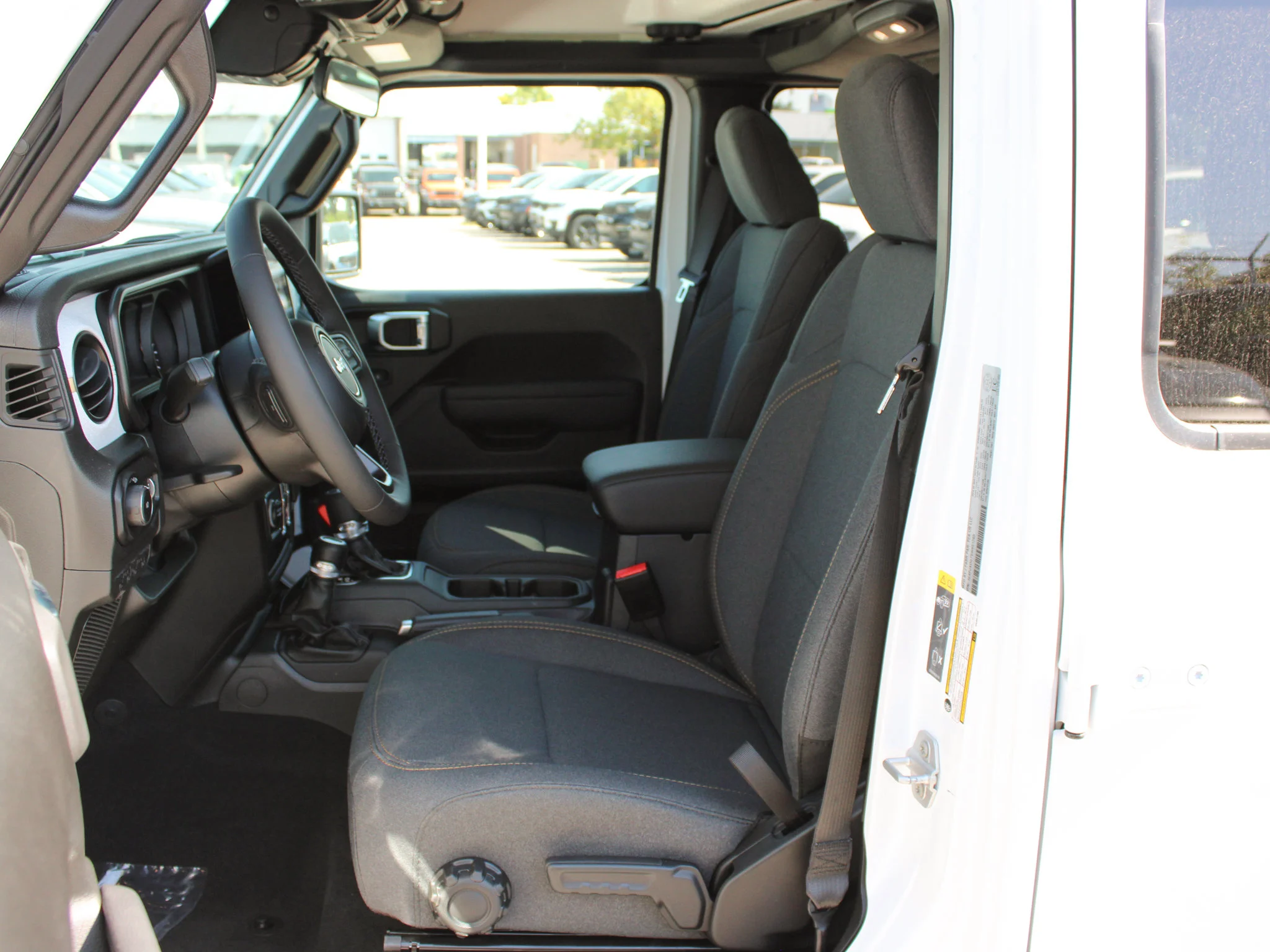 Used 2025 White Jeep Sport S* 4 Door 4x4, Remote Start, Heated Seats/Wheel image 8