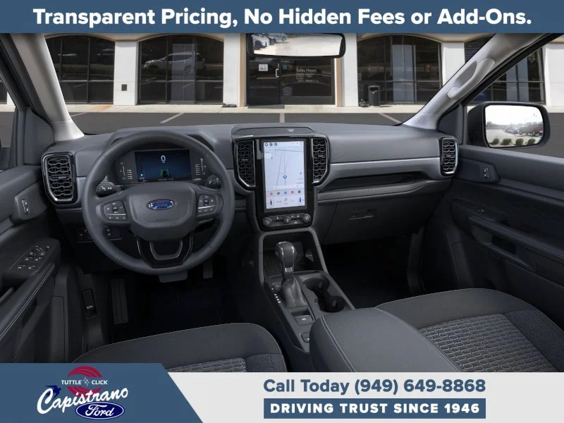 New 2025 Azure Gray Metallic Tri-coat Ford XLT image 9