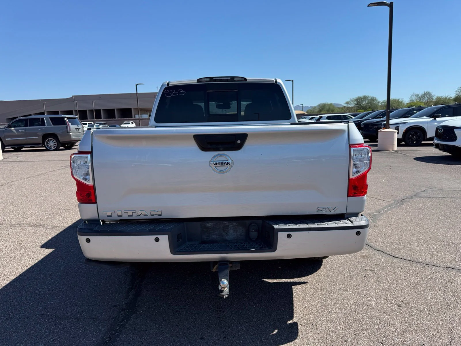 Used 2019 Brilliant Silver Nissan SV image 5