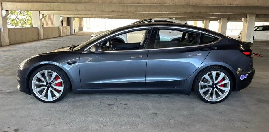 Used 2019 Gray Tesla Performance image 4
