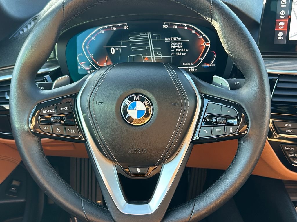 Certified Used 2023 Phytonic Blue Metallic BMW 540i image 18