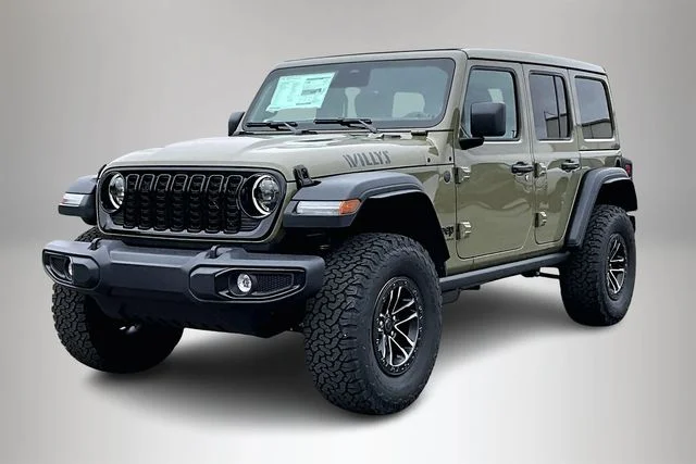 New 2026 Jeep Wrangler Willys 4D Sport Utility