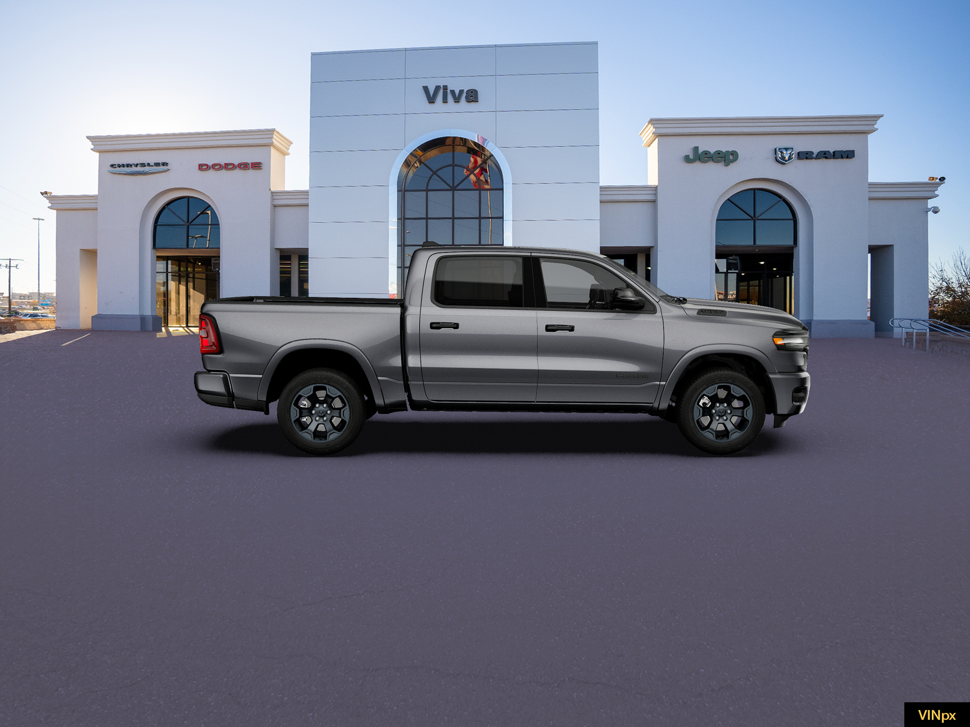 New 2027 Granite Crystal Metallic Clearcoat RAM BIG HORN image 7