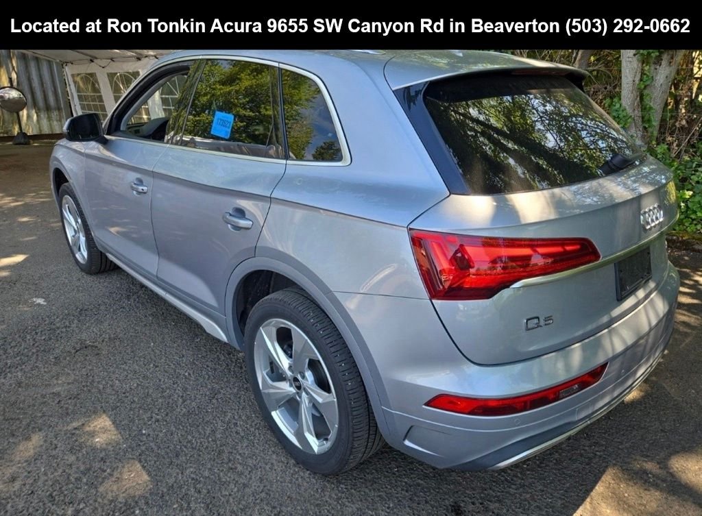 Used 2021 Florett Silver Metallic Audi 45 Premium Plus image 4