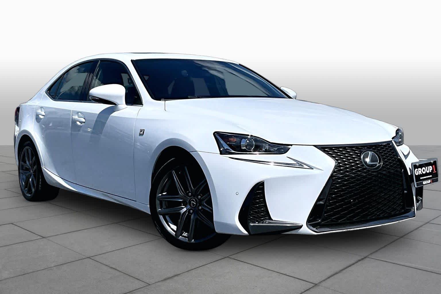 Used 2020 Ultra White Lexus F SPORT image 3