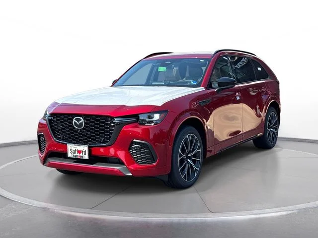 New 2026 Red Crystal Mazda 3.3 Turbo S Premium Plus AWD image 1