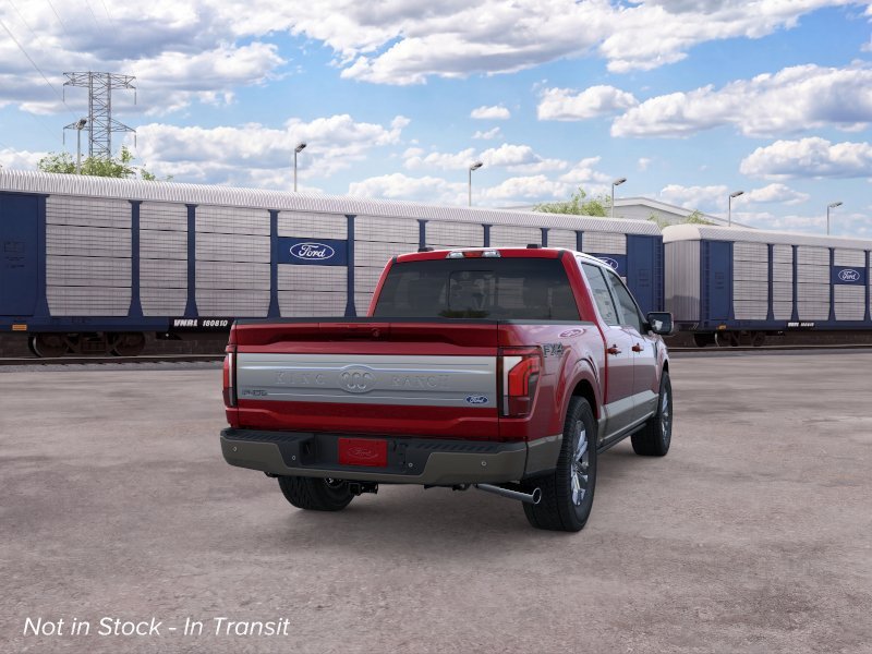 New 2026 Ruby Red Metallic Tinted Clearcoat Ford King Ranch image 8