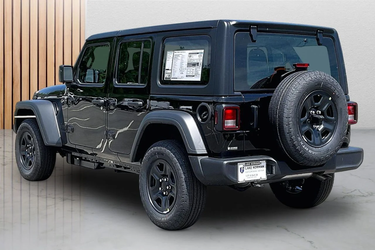 New 2026 Black Clear-Coat Exterior Paint Jeep Sport image 7