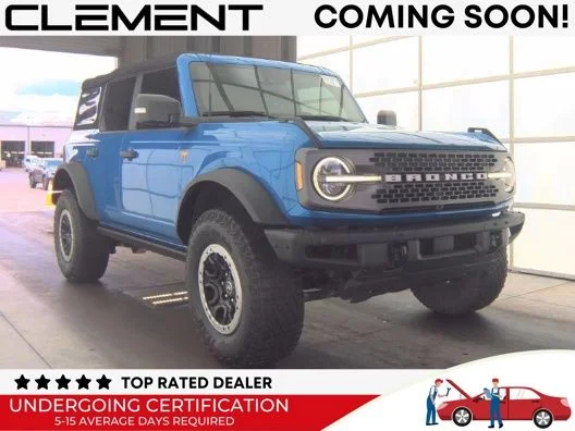 Used 2022 Blue Metallic Ford Badlands image 2