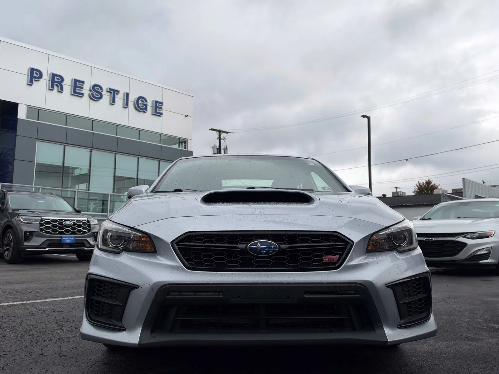 Used 2021 Ice Silver Metallic Subaru STi image 10