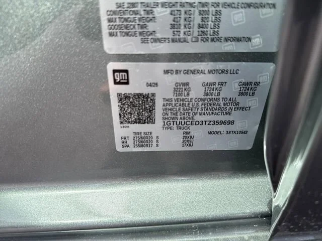 New 2026 Sterling Metallic GMC Elevation image 33