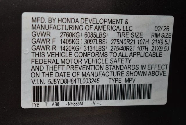 New 2026 Liquid Carbon Metallic Acura Type S w/Advance Package image 25