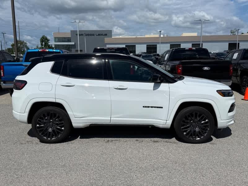 Used 2023 Bright White Clearcoat Jeep High Altitude image 2