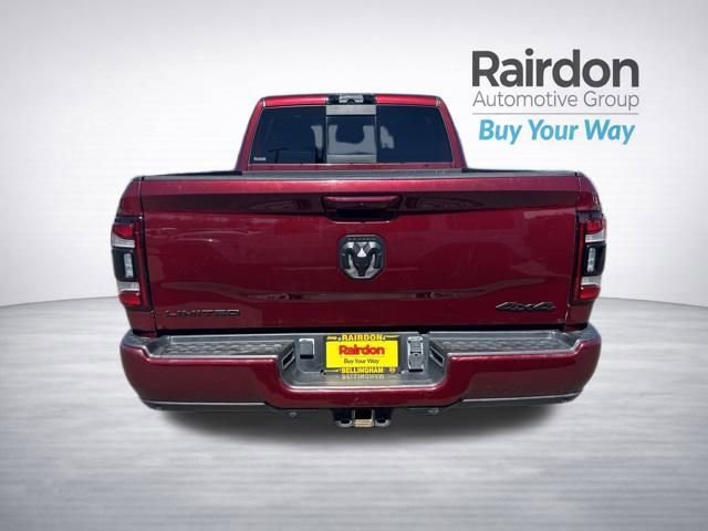 Used 2022 Delmonico Red Pearlcoat Ram Limited image 6