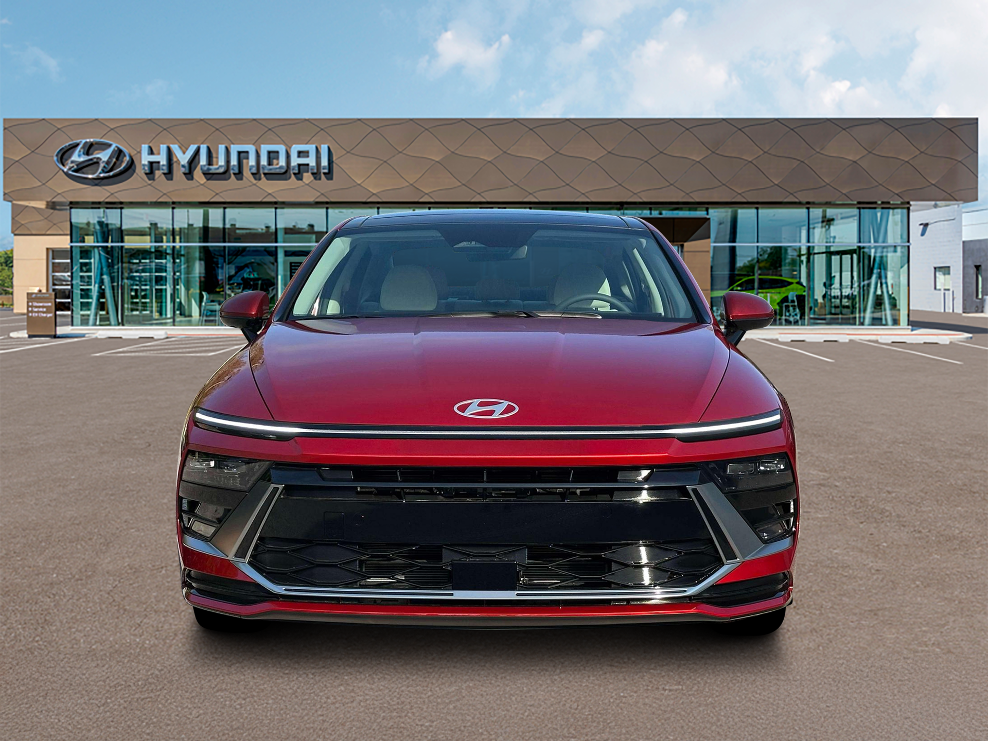 New 2026 Red Hyundai SEL image 12