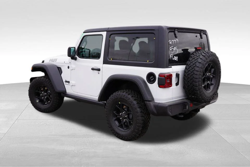 New 2026 Bright White Clear-Coat Exterior Paint Jeep Willys image 5