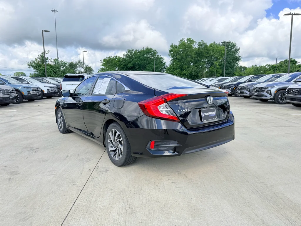 Used 2016 Crystal Black Pearl Honda EX image 7