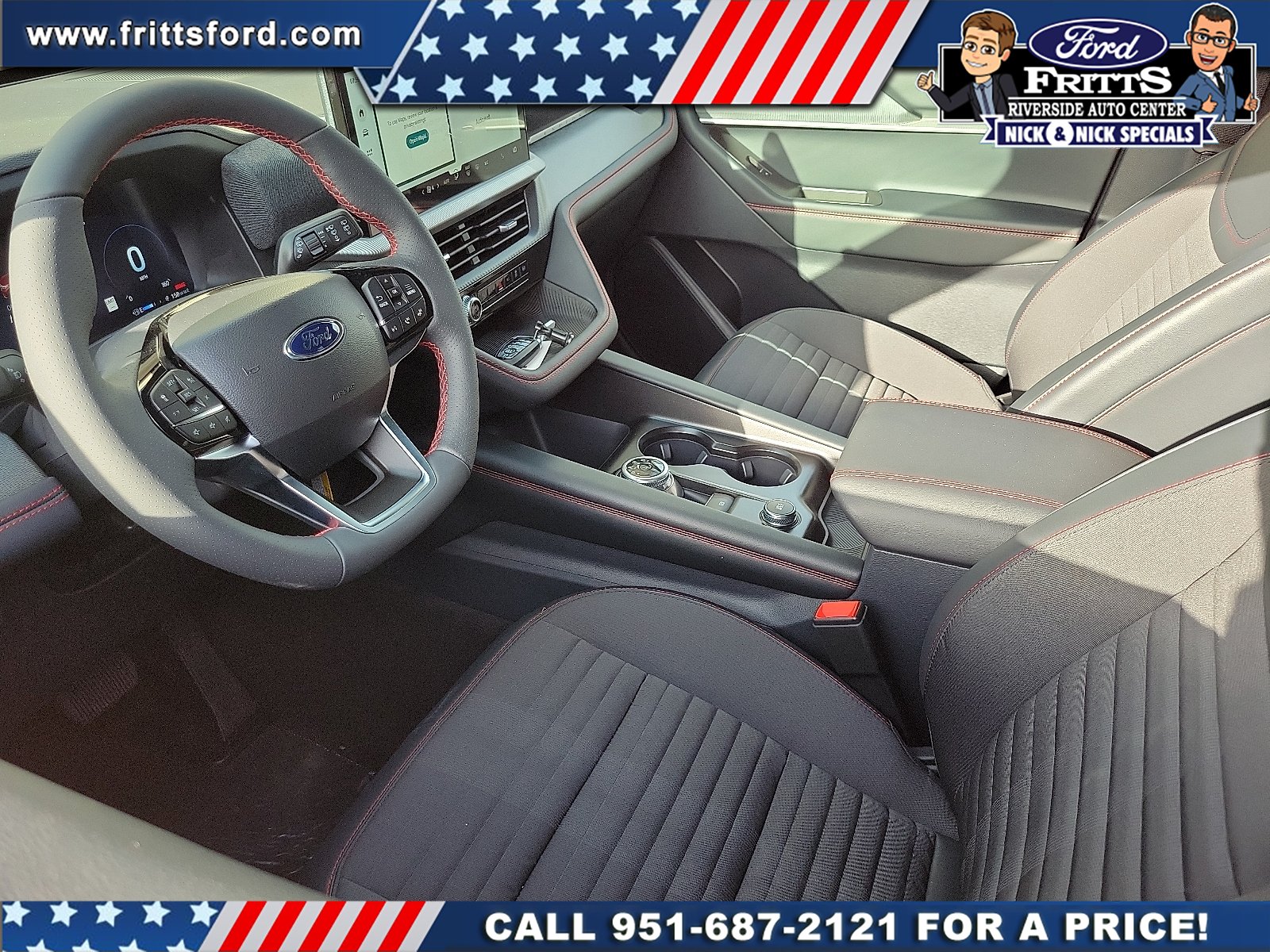 New 2026 Rapid Red Metallic Tinted Clearcoat Ford ST-Line image 3