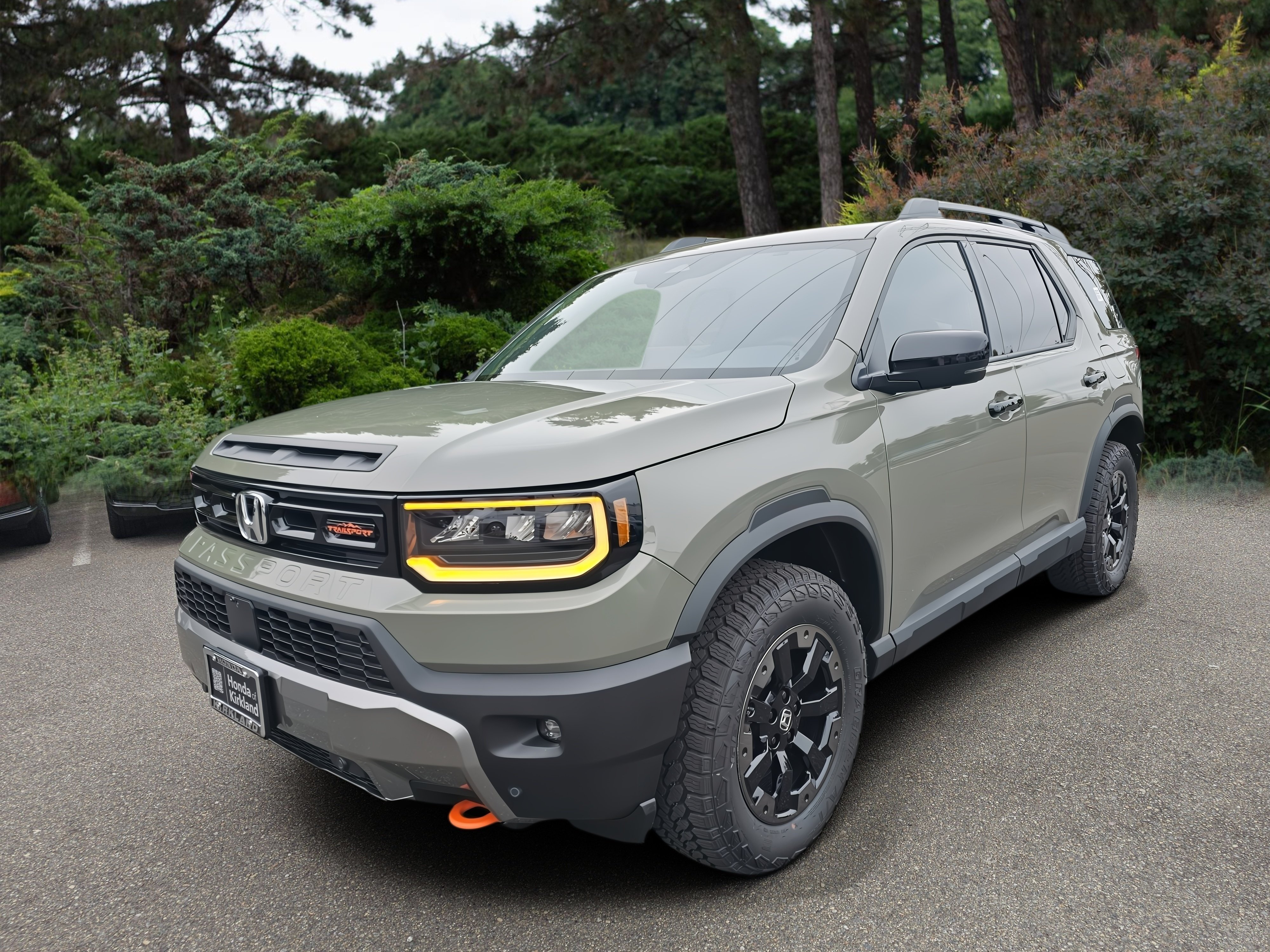 New 2026 Ash Green Metallic Honda TrailSport Elite image 3