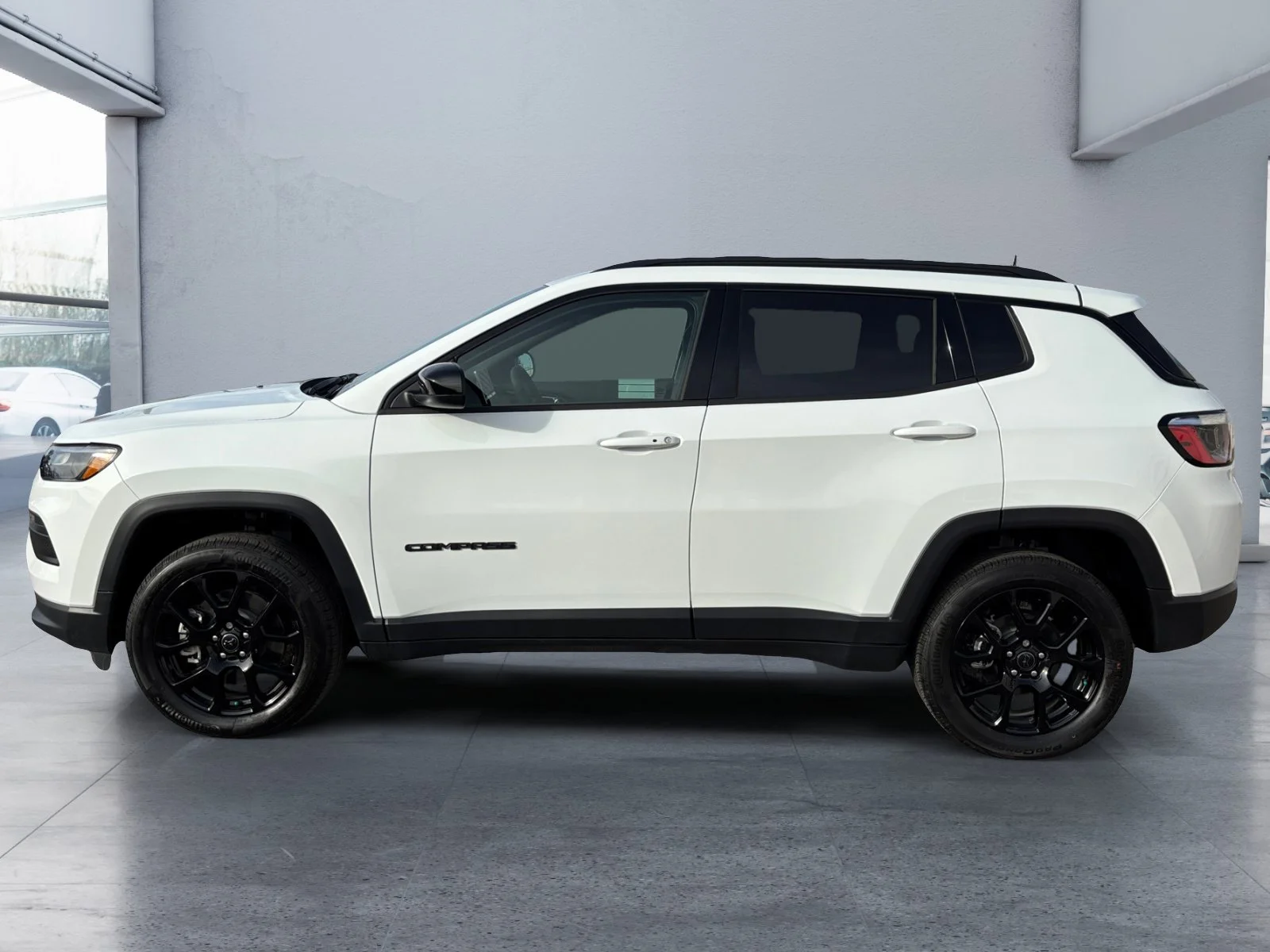 New 2026 Bright White Jeep North Altitude* 4x4, Pano Sunroof, Heated Seats, Wireless Charging Pad image 2