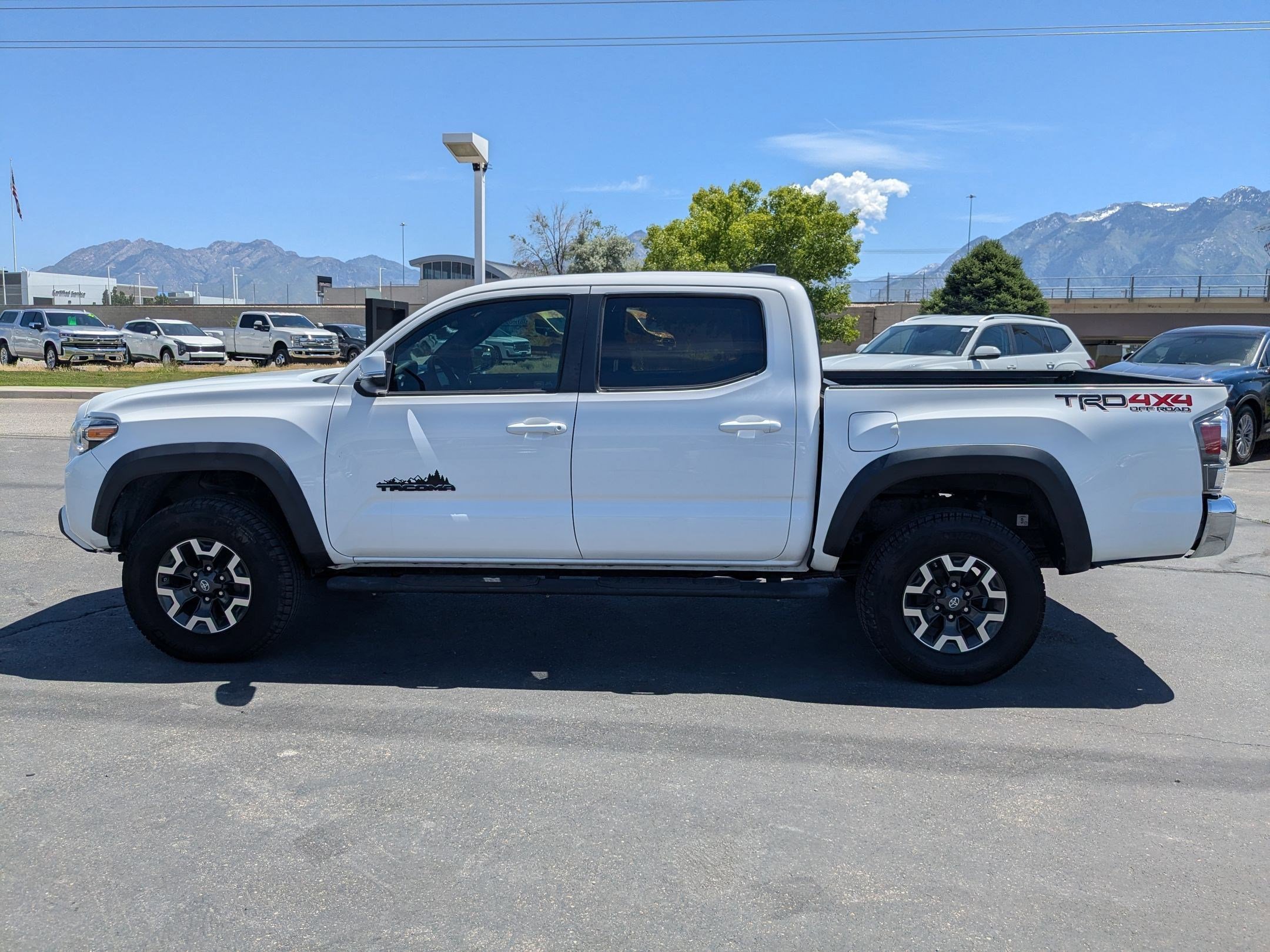 Used 2020 Super White Toyota TRD Off Road image 3
