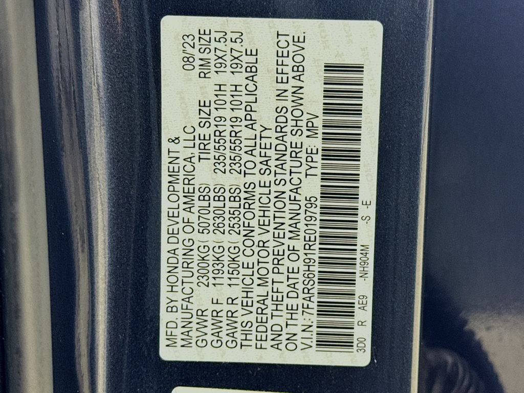 Certified Used 2024 Urban Gray Pearl Honda Sport Touring image 41