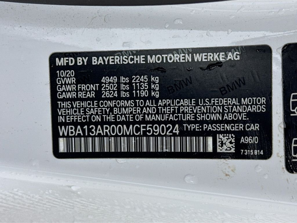 Used 2021 White BMW M440i xDrive image 32