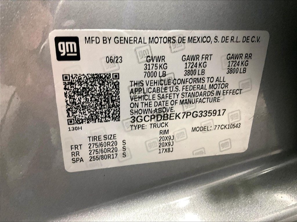 Used 2023 Gray Chevrolet Custom image 35