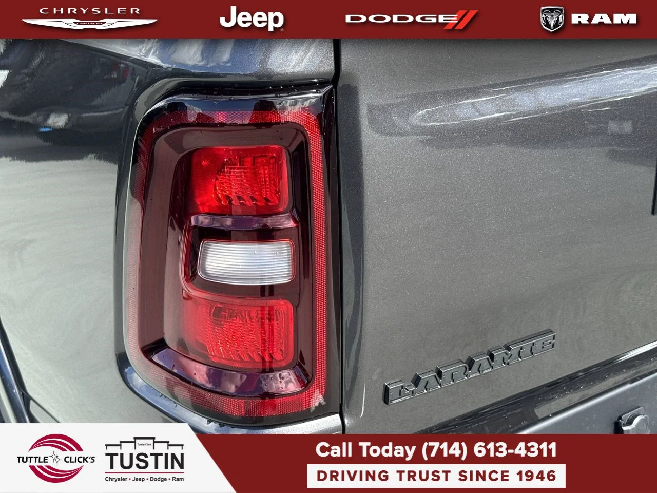 New 2027 Granite Crystal Metallic Clear-Coat Exterior Paint RAM Laramie image 15