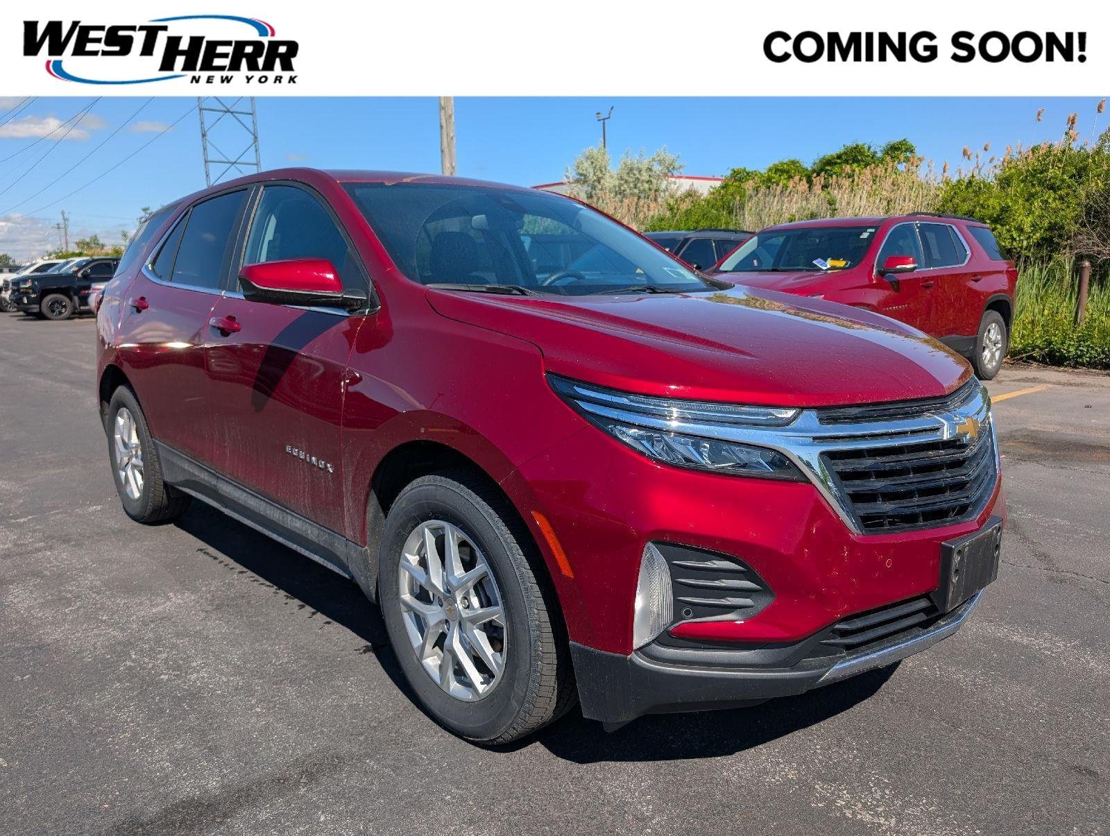 Used 2024 Radiant Red Tintcoat Chevrolet LT image 1
