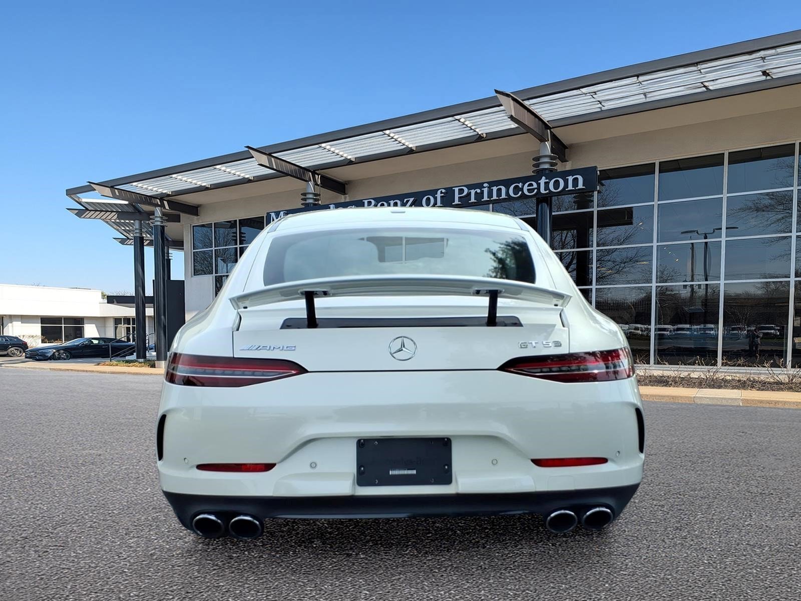 Certified Used 2023 MANUFAKTUR Diamond White Metallic Mercedes-Benz AMG® GT 53 4-Door Coupe image 4