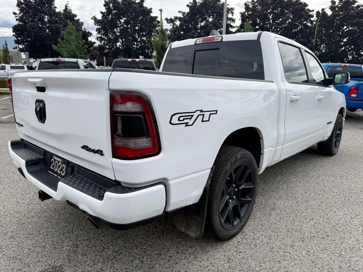 Used 2023 White RAM Sport 4x4 Crew Cab 5