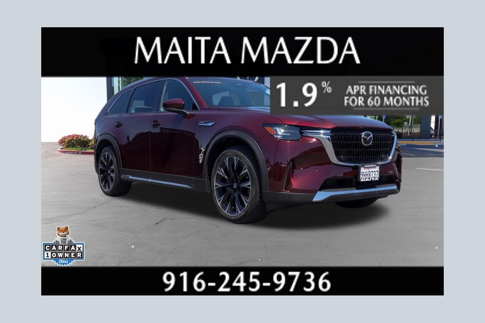 Certified Used 2024 Artisan Red Premium Mazda Premium image 1