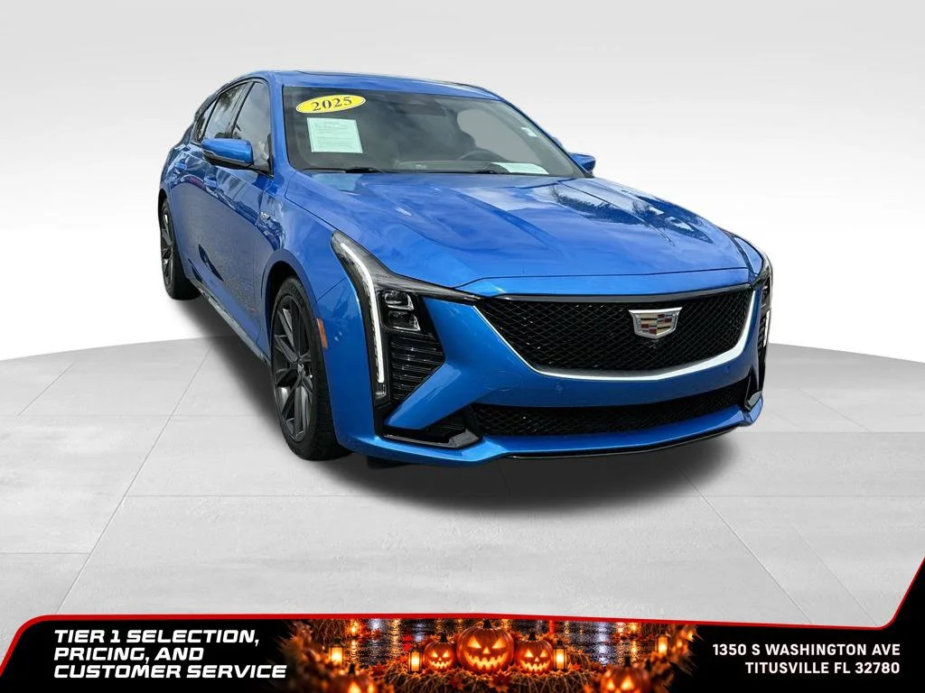 Used 2025 Coastal Blue Metallic Cadillac V-Series image 10